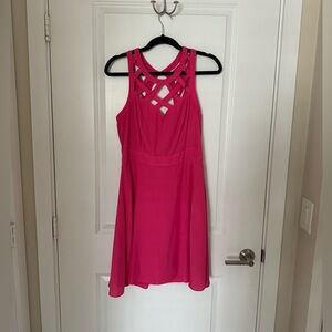 Guess pink dress